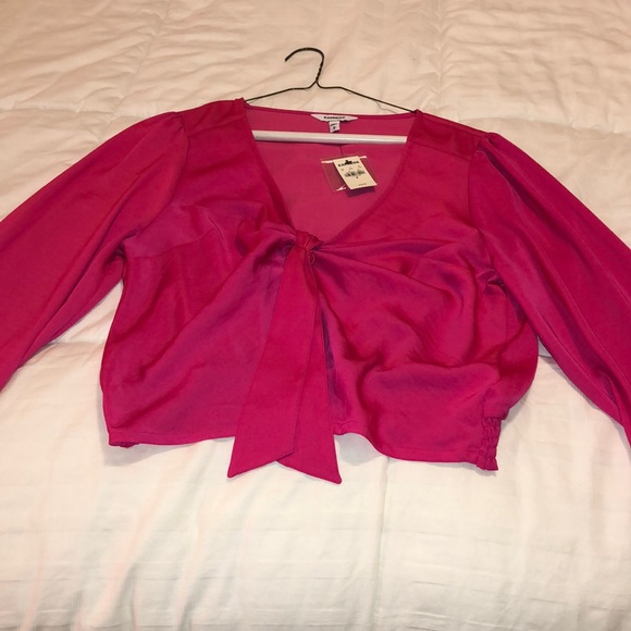 Express Tops - Long sleeved crop from EXPRESS! TAGS STILL ON!